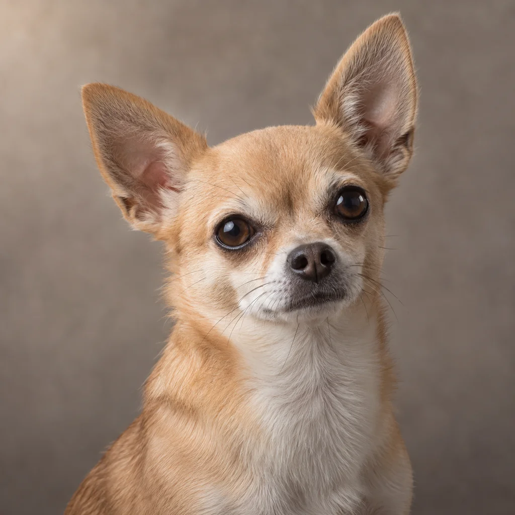 AI-generated illustration of an adult Chihuahua