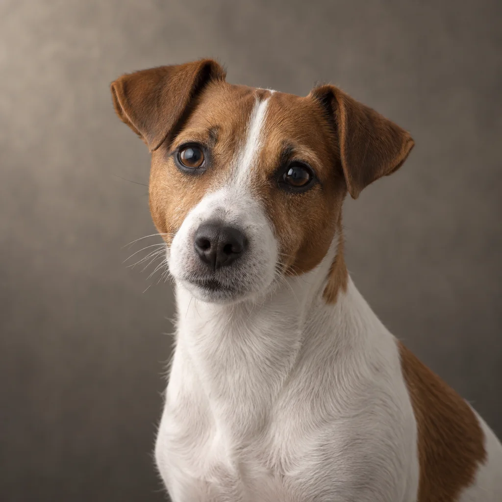 AI-generated illustration of an adult Jack Russell Terrier